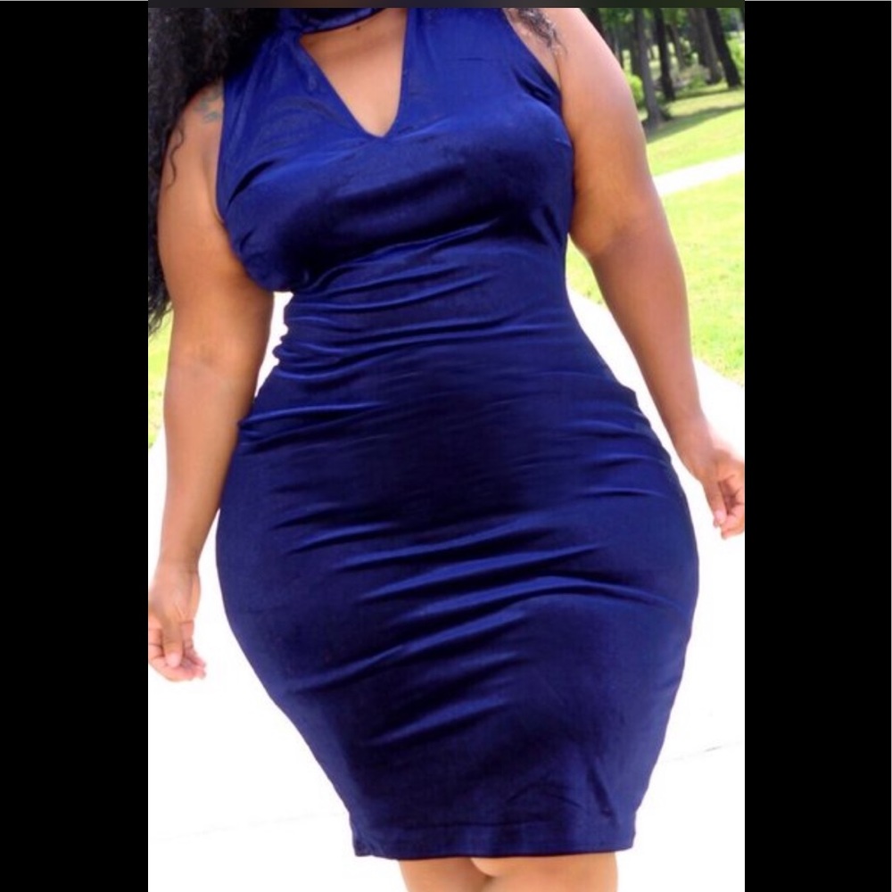 Royal Velvet dress